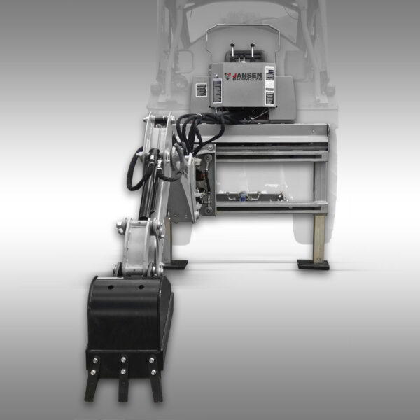 Zadní bagr / Kolový nakladač Jansen BHSM-175 včetně 300 mm lopaty - Image 3