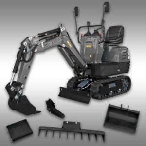 Minibagr, minirypadlo JANSEN MB-500