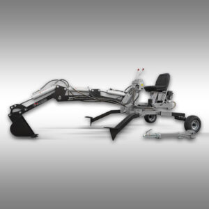 Mini rypadlo Jansen MB-360°, benzínový motor, chodové rypadlo, otáčecí kroužek 360°
