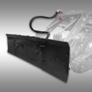 Hydraulická radlice pro smykem řízený nakladač Jansen KL-200, smykem řízený