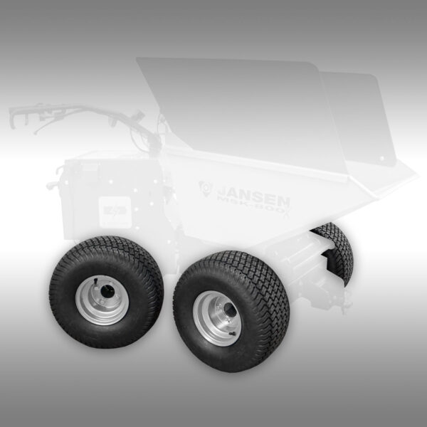 Trávníkové pneumatiky pro elektrický dumper Jansen MSK-800X